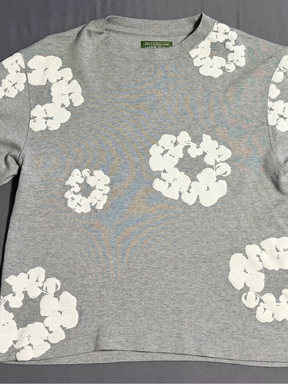 Denim Tears Long Sleeve Cotton Wreath T-shirt (Authentic)